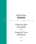 Okładka książki Pieśni na głos i fortepian T.1