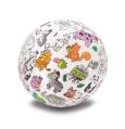 Opakowanie Piłka balonowa do kolorowania zwierzątka 30cm