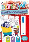 Okładka książki Piszę i zmazuję detektyw nauka rysowania