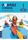Okładka książki PODRÓŻ Z KLASĄ Zeszyt ćwiczeń matematyka klasa 1 część 4 EDYCJA 2026