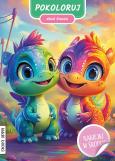 Okładka książki Pokoloruj dzień dinusia