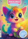 Okładka książki Pokoloruj dzień kotki Seleny