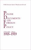 Okładka książki Polish Documents on Foreign Policy. 24 October 1938 - 30 September 1939