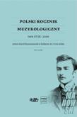 Okładka książki Polski Rocznik Muzykologiczny T.18 2020