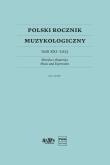 Okładka książki Polski Rocznik Muzykologiczny T.21 2023 Muzyka...