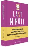 Okładka książki Postępowanie administracyjne i... w.9