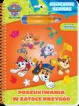Okładka książki Poszukiwania w Zatoce Przygód. Psi Patrol. Wielkie wodne malowanie