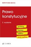 Okładka książki Prawo konstytucyjne. Pytania. Kazusy. Tablice. Testy online