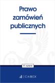 Okładka książki Prawo zamówień publicznych