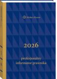 Okładka książki Profesjonalny Informator Prawnika 2026, granatowy