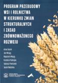Okładka książki Program przebudowy wsi i rolnictwa w kierunku zmian strukturalnych i zasad zrównoważonego rozwoju