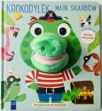 Okładka książki Przyjaciele do poduszki. Krokodylek i mapa skarbów