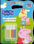 Okładka książki Przyjaciele i rodzinka. Świnka Peppa. Superkolory