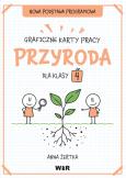 Okładka książki Przyroda. Graficzne karty pracy dla klasy 4