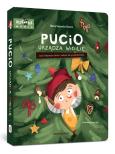 Okładka książki Pucio urządza wigilię, czyli świąteczne słowa i zadania dla przedszkolaków