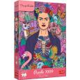 Opakowanie Puzzle 1000 Frida Kahlo: Kwitnąca dusza TREFL