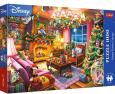Opakowanie Puzzle 1000 Świąteczna chatka Disney TREFL