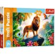 Opakowanie Puzzle 200 Król dżungli TREFL