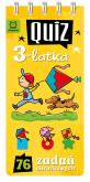 Okładka książki Quiz 3-latka. 76 zadań obrazkowych