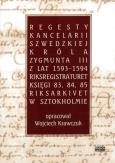 Okładka książki Regesty kancelarii szwedzkiej króla Zygmunta III..