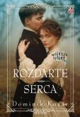 Okładka książki Rozdarte serca Większe litery