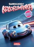 Okładka książki Samochody. Kolorowanka z naklejkami metalicznymi