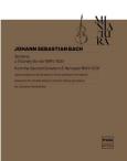 Okładka książki Siciliana z II Sonaty Es-dur BWV 1031
