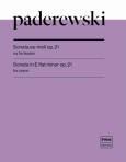 Okładka książki Sonata es-moll op. 21 na fortepian