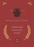 Okładka książki Sprawności moralne w wychowaniu: mistrzowie...