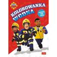 Okładka książki Strażak Sam Kolorowanka wodna