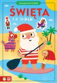 Okładka książki Święta na świecie. Naklejkowe podróże