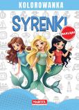 Okładka książki Syrenki. Kolorowanka z naklejkami