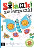 Okładka książki Szlaczki zwierzaczki. Edukacyjna książeczka z naklejkami