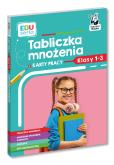 Okładka książki Tabliczka mnożenia. Karty pracy. EDUseria. Kapitan Nauka