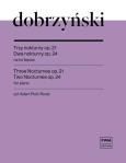 Okładka książki Trzy nokturny op.21, Dwa nokturny op.24