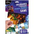 Opakowanie Układanka z naklejek Game KIDEA