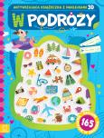 Okładka książki W podróży. Aktywizująca książeczka z naklejkami 3D