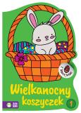 Okładka książki WIELKANOCNY KOSZYCZEK 1 WIELKANOCNE KOLOROWANKI - uszkodzone