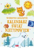 Okładka książki WIERSZYKI ŁAMIJĘZYKI KALENDARZ ŚWIĄT NIETYPOWYCH - uszkodzone