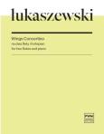 Okładka książki Wings Concertino na dwa flety i fortepian
