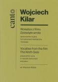 Okładka książki Wokaliza z filmu ''Dziewiąte wrota