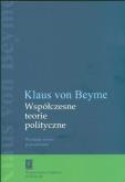 Okładka książki Współczesne teorie polityczne