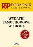 Okładka książki Wydatki samochodowe w firmie