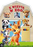 Z wizytą w zoo. Autor: Opracowanie zbiorowe. Dobreksiazki.pl Okładka książki Z wizytą w zoo