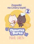 Okładka książki Zagadki na cztery łapki. Tom 2. Chmurka i Burza pieką ciasto