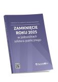 Okładka książki Zamknięcie roku 2025 w jednostkach sektora publicznego
