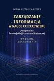 Okładka książki Zarządzanie informacją w nauce XX i XXI wieku