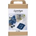 Opakowanie Zestaw DIY do Cyjanotypii na tkaninach