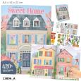 Opakowanie Zestaw kreatywny z naklejkami Sweet Home 13806A