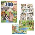 Opakowanie Zestaw kreatywny z naklejkami ZOO 14532A